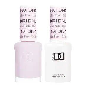 DND Gel Polish Set Ballet Pink 601 - Pink Collection - 0.5 oz - Made in U.S.A. - Daisy Brand