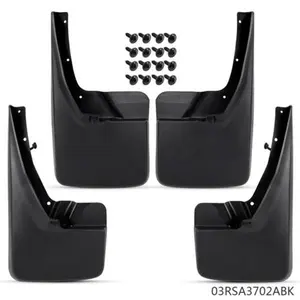 Fit For 09-18 Dodge Ram Car Front Rear Splash Guards Mud Flaps Mudflaps Mudguard