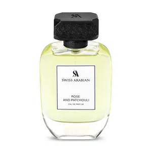 Swiss Arabian Rose & Patchouli Eau de Parfum for Women | Elegant Floral Citrus Scent | 100ML