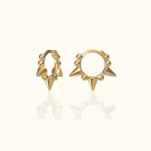 Spike Hoop Earrings