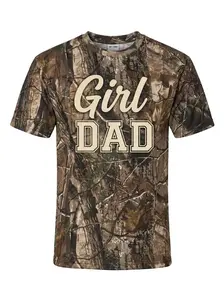 GENTS OAK TREE CAMO HUNTING T-SHIRT Mens  Gift for Dad, Dad Shirt
