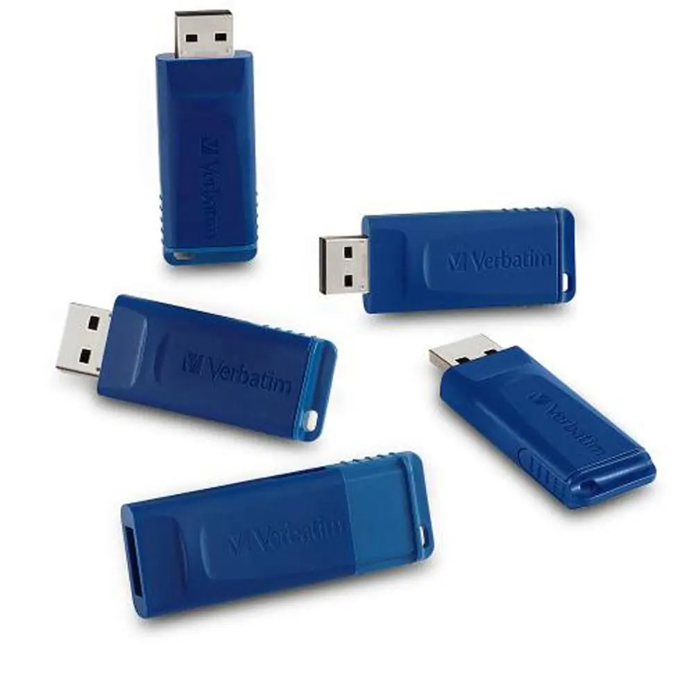 VERBATIM  16GB USB Flash Drive – 5pk – Blue