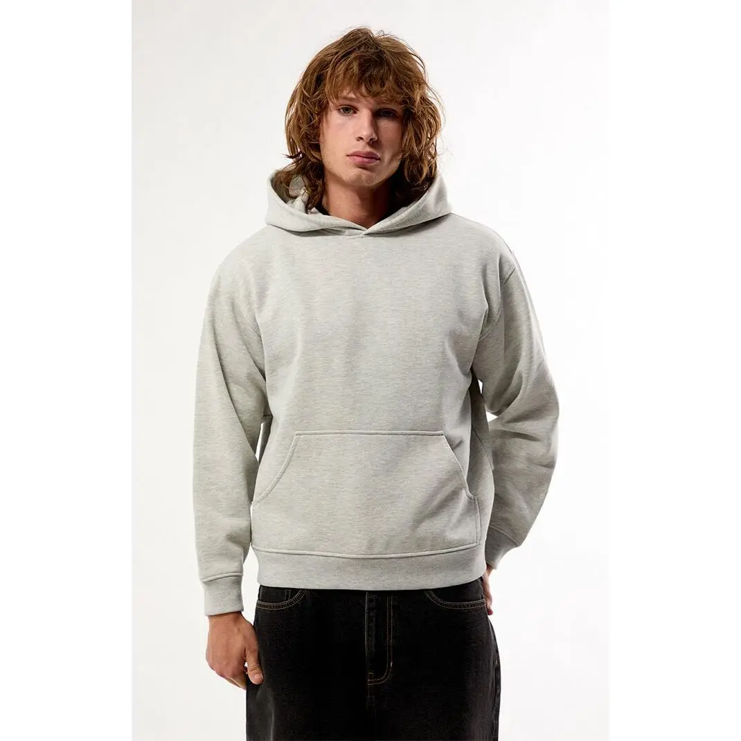 Pacsun Men's Heather Grey Snow Wash Hoodie Pacsun Men's Heather Grey Snow Wash Hoodie