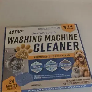 ACTIVE Washing Machine Cleaner for Pet Owners Enzymatic Deep Clean Descaler