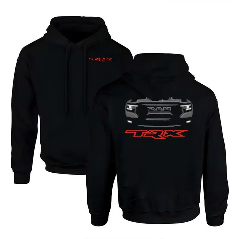Ram TRX T-Shirt/Hoodie – 2 Sided #Dodge Muscle Pickup Truck Graphic Tee, Black Unisex Cotton Shirt, American Muscle Truck Apparel, Gift For Men, Top Menswear