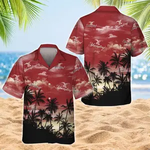 Beer Hawaii Shirt, Yuengling Tropical Sunset Hawaiian Shirt, Hawaiian Shirt, Father's Day Shirt, Gifts for Dad, for Him, Summer Shirt, Party, Pool Party, Team Building Shirt, Hawaiian Shirt, Tropical Shirt