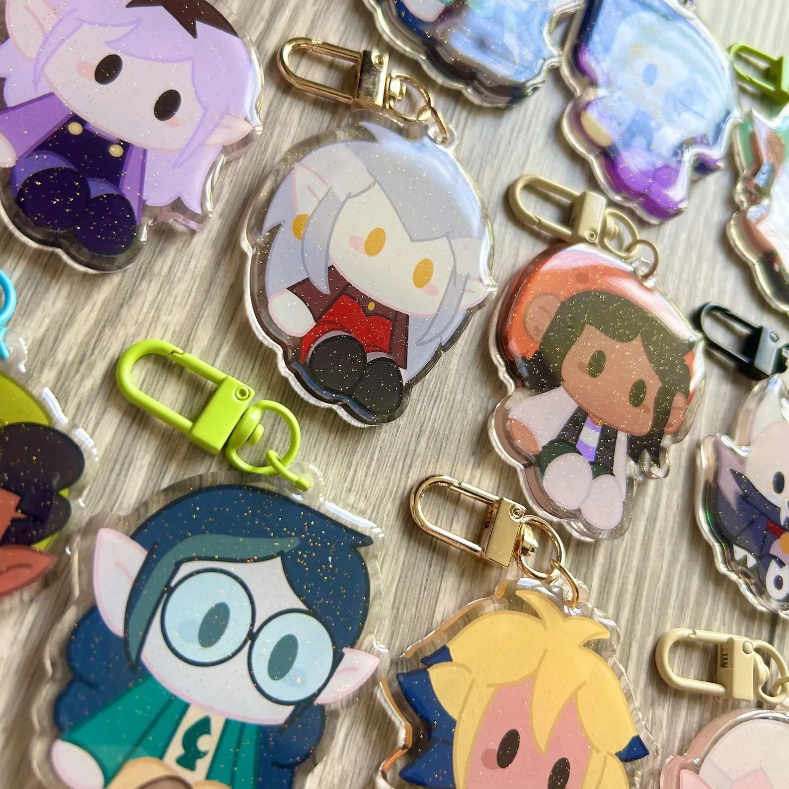 The Owl House Acrylic Keychains, Perfect Gift for Fans & Collectors, Halloween gifts