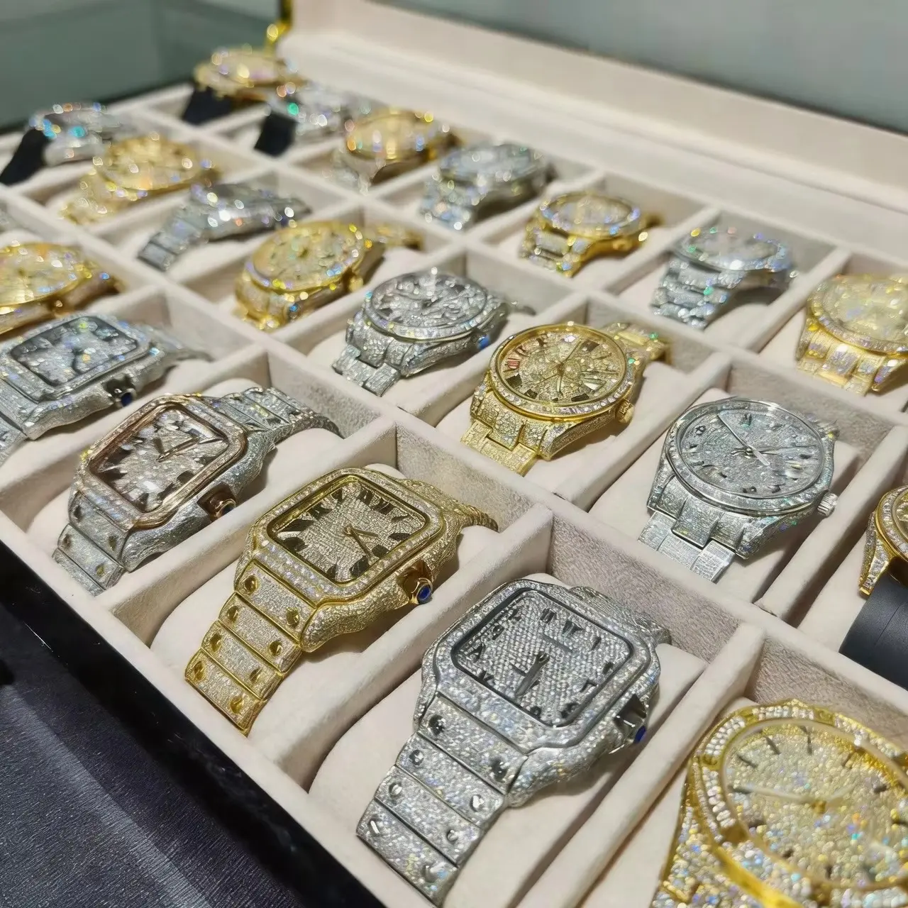 Iced Out Watch Iced Out Watch