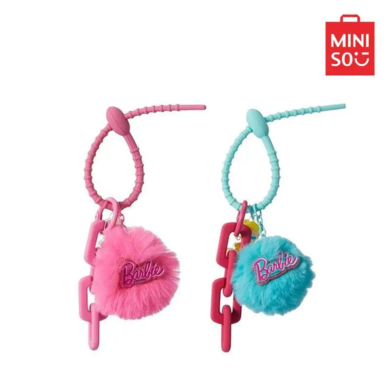 [Mother’s Day Charm ] Barbie Plush Accessories for Women and Girls - Cute Luggage Pendant, School Bag Keychain, Beautiful Birthday Gift Bag Hooks Keyc
