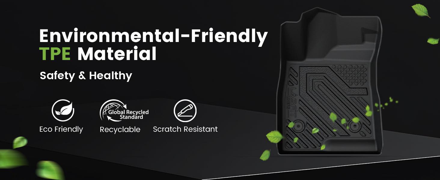 Lasfit fit for 2017-2019 Ford Explorer Floor Mats or Cargo & Seatback Mats