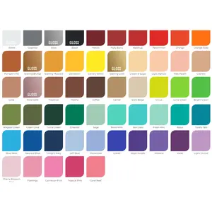 Siser EasyPSV Starling Permanent Vinyl | 1 of Every Color Bundle | 55 Colors