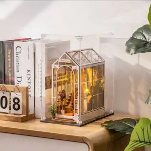 Acrylic Display Case for Collectibles – Clear Dustproof Box for Figures (Stackable Showcase)