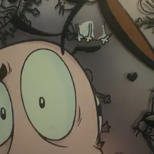 Cartoon Courage the Cowardly Dog phone case suitable for iPhone 17, 16, 15, 14, 13, 12, 11 Pro Max, X, XSMAX, 8, 7 Plus, anti-drop frosted back cover, a gift for friends, family, and yourself.