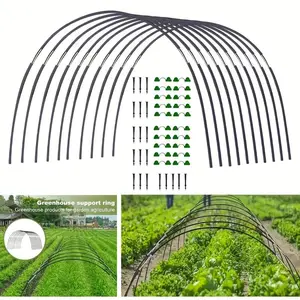 Adjustable Garden Greenhouse Ring, 1 Set Detachable Plant Support Pile, Suitable for Outdoor Plant Protection, Suitable for Agricultural Use, Garden Trellis