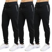 (Chrome Zip) Black-Black-Black