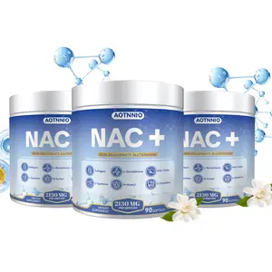 NAC + Glutathione Daily Dietary Supplement for Men & Women | Vegan, Non-GMO & Gluten Free | 90 Capsules | DealsForYouDays