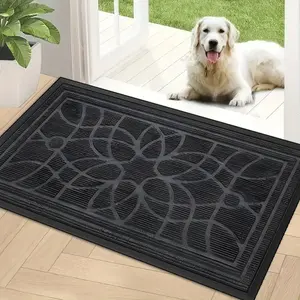 Welcome Door Mat, Indoor Decorative Rug, Home Decorative Rug, Non-Slip Entrance Mat for Bedroom, Kitchen, Dining Hall and Hallway