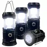 【TikTok Top Seller】4 Pack Collapsible LED Camping Lanterns - Lightweight Waterproof Solar & USB Rechargeable Emergency Lanterns for Power Outages, Outdoor Camping, Hurricane Preparedness & Survival Gear, LED Camping Lights & Handheld Flashlights outdoorfu
