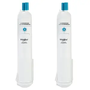 Refrigerator Ice & Water Filter 1 | EDR3RXD1 2 Pack  Filters gunk, keeps ice & water fresh. Easy to swap in—no hassle!