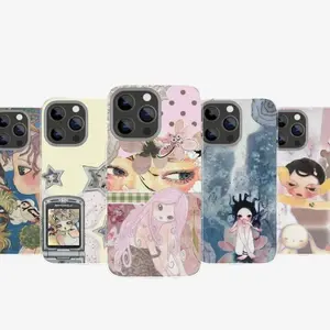 Ayaya Takano-Style Phone Case: Japanese Pop Art Protective Cover — Compatible with iPhone 11–17 Pro Max/Plus Series and Samsung Galaxy S23– Series