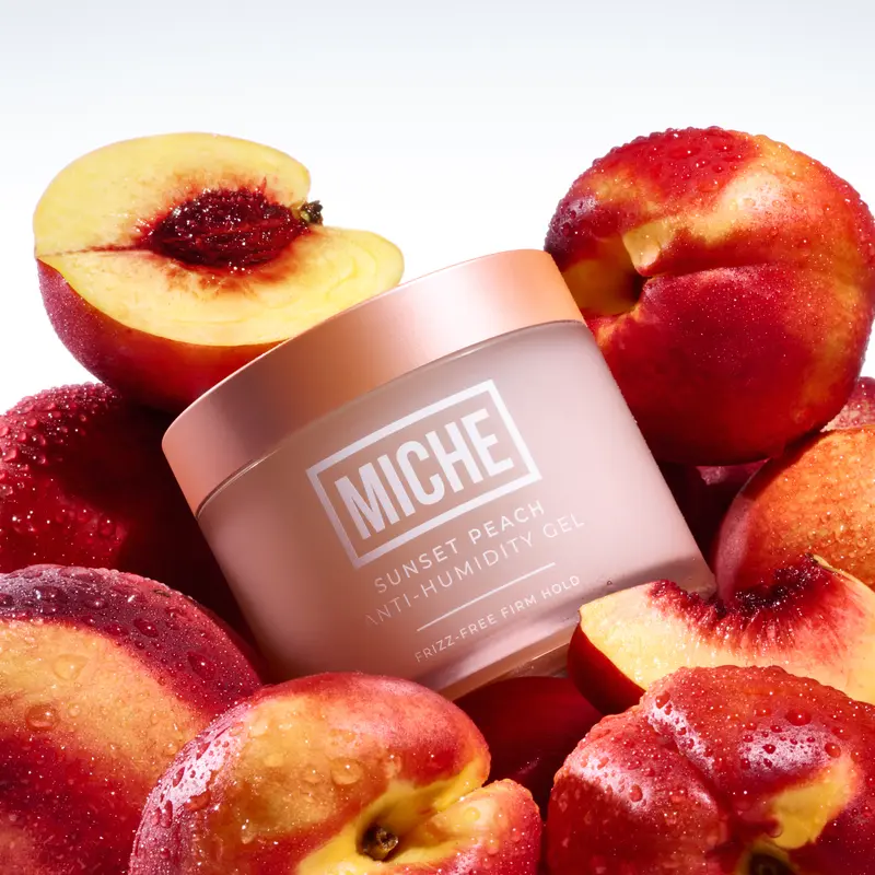 MICHE Sunset Peach Anti-Humidity Firm Hold Hair Gel 8.8 fl oz