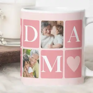 Grandma Photo Coffee Mug Personalized Ceramic Tumbler for Special Moments CLICK CHAT WITH SELLER TO SEND PHOTOS