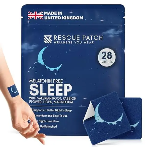 Sleep Patches for Adults Extra Strength, Sleep Support Patches Without Melatonin, Natural Overnight Relaxation Patch, Calming Sleep Wellness Patch for Women and Men, 28 Patches