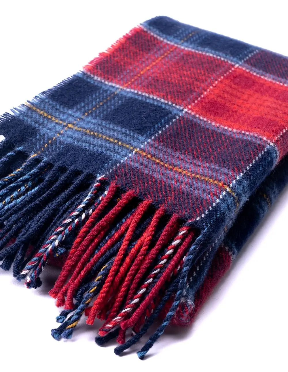 American Dream Tartan Wool Scarf