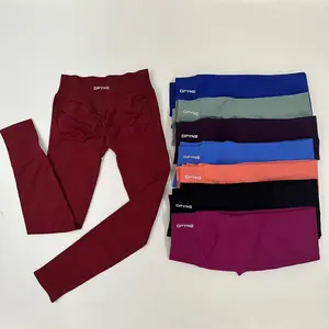 Dfyne Impact Women's Skinny Pants, Seamless Yoga Pants, Promoting Movement, Cycling, Outdoor