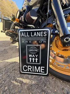 All Lanes Sign