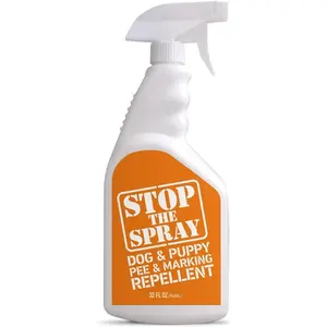 EBPP Stop the Spray - Dog & Puppy Pee Marking Repellent - Pet Training Spray - Puppy Potty Training Spray for Dogs - Dog Pee Stopper - Pee Deterrent for Dogs - No Marking Spray for Dogs Indoor