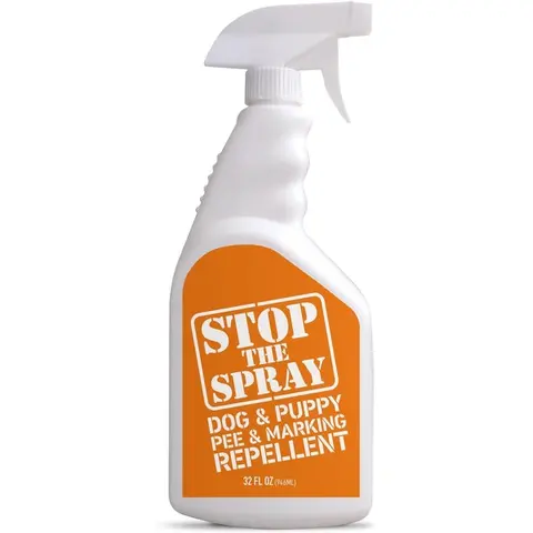 EBPP Essential Oils Dog & Puppy Pee Marking Deterrent - Simple Spray, Supports Potty Training, Quick Cleanup, Reduces Stress, Indoor Potty Aid, Freshens Pee Spots (8 oz,16 oz,32 oz) - Clean & Healthy Living Space Helper