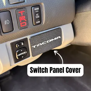 Switch Cover | 2005-2015 Tacoma Button Panel Cover