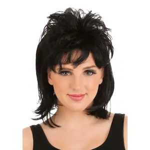 80s Adult Rocker Wig