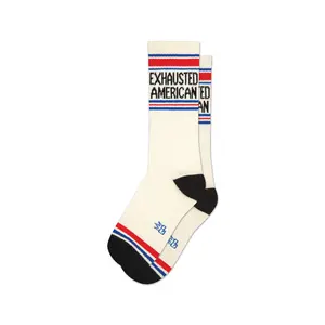 Exhausted American Crew Socks - Unisex