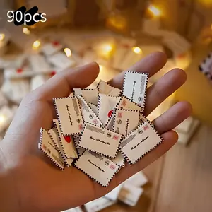 90pcs Mini Love Letter Envelopes, DIY Mini Envelopes For Love Messages In Capsules, Exquisite Small Gifts For Friends, Relatives, And Parents For Graduation / Back-To-School / Valentine'S Day / Mother'S Day / Anniversary