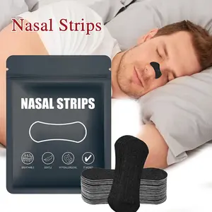 30/90/150 Piece Sports Anti-Snoring Nasal Strips Set, Super Strong Non-Invasive Breathable Nose Stickers for Better Sleep, Nasal Breathing Patch