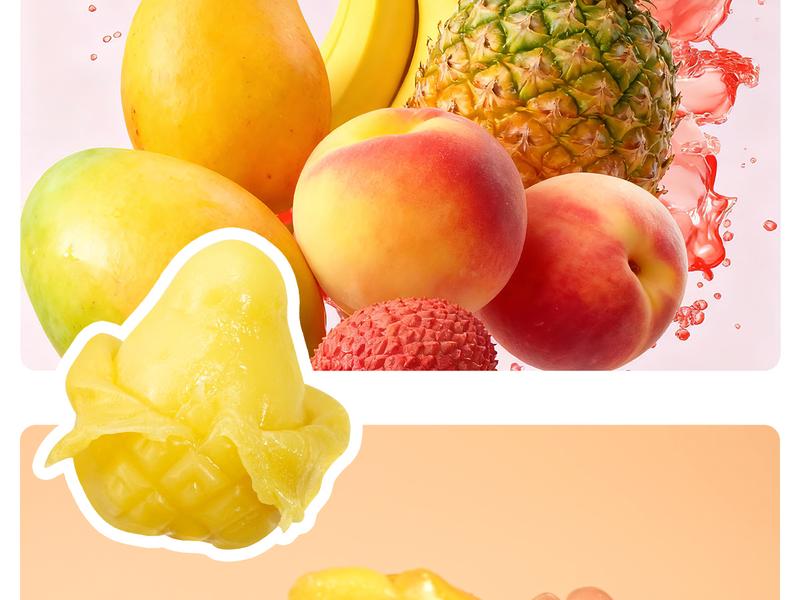 Amos Peelerz 240g – Lychee Kiwi | Peelable Fruit Gummies |Made with Real Fruit Juice | 240g New Packaging | Fun, Juicy and Exotic snack boxes crystal candy