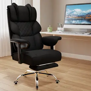 [Today's flash sale] KOCEN Big and Tall Office Chair, Desk Chair with Soft Adjustable Armrests, Ergonomic High Back Gaming Chair with Lumbar Support, Executive Computer Chairs with Footrest KC-5184