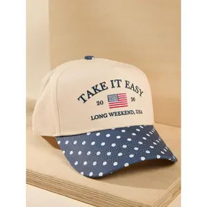 Take It Easy Polka Dot Trucker Hat - Altar'd state