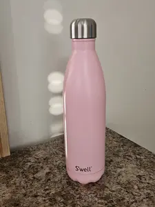 NWOT S'well Insulated Stainless Steel Water Bottle 25oz Pink Topaz