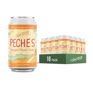 PECHES Georgia Peach Soda (16-Pack)
