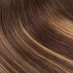 Jolie clip in extensions in the color Honey Brown