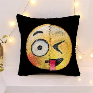 Emoji Magic Changing Pillow