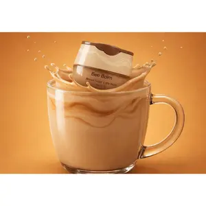 Bee Balm Brown Sugar Latte Lip Balm - Limited Edition, Propolis Extract, Beeswax, Shea Butter, Hydrating & Nourishing, Cozy Café Scent Moisturizer Hydrate