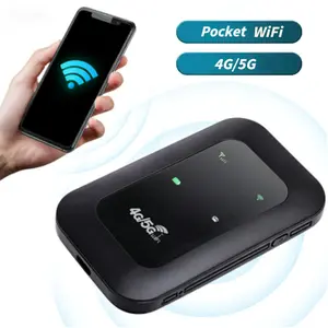 5G/4G LTE Portable WiFi Mobile Hotspot，Supports 10+ Connected Devices，150Mbps Stable Connection，WP2 Protection，for Travel, Home, Gaming