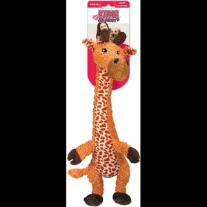 KONG SLV13 Shakers Luvs Giraffe Large Dog Toy - Soft Toy for Dogs, Ideal for Play and Exercise