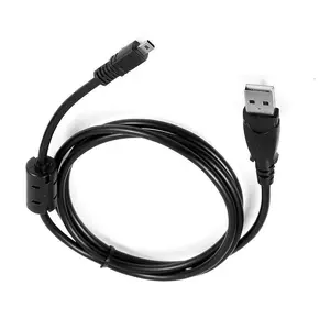 USB PC Data Transfer Battery Charger Cable for Select Sony Cybershot DSC-H200 DSC-H300 DSC-W370 DSC-W800 DSC-W830 DSC-W310 (See / Check Product Description for List of Compatible Models Before Buying)