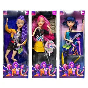 K-POP Demon Hunters Doll, Lummi and Zoi Vinyl Figurine Toy, Collectible Kpop Idol Action Figure, Cute Demon Hunter Character Doll, Fun Plush Alternative for Kids and Fans, K-Pop Merchandise Gift