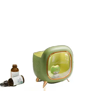 Rechargeable Mini Humidifier (15x15cm), Compact Design, Ultra-Quiet Operation, Large Mist Volume, Aroma Mode for Home Bedroom, Office Desk Use